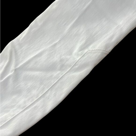 Jeckerson White Denim Jeans Sz. 24 Made in Italy Runs 26” - Picture 7 of 12